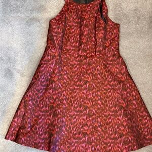 Calvin Klein Elegant Black and Red Fabric